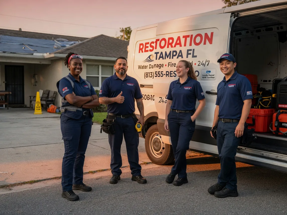 Water Damage Restoration company in Camp Lejeune, NC